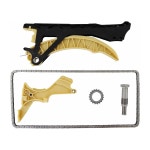 DEGOOLY 11311439854 타이밍 체인 키트(N46 엔진)와 호환되는 N46 N42 118 120 318 320 520 X1 X3 풀리 볼트 키트 애프터마켓 부품 교체... 