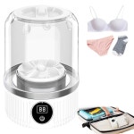 속옷 세탁기 미니 휴대용 여행 아파트 기숙사 RV 호텔용 충전식 무선 : 구마 Shop