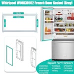 씰과 호환되는 업그레이드된 W10830162 도어 개스킷 교체, Kitchenaid Kenmore 모델 WRF535SMBM00, KBFS20EVMS13, 39.7 x : 소로상회
