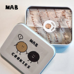 [MAB] 마브 수제쿠키 틴케이스 선물용 다과용 : 마켓브레이즈