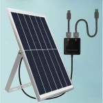 미니 태양광 패널 태양열 전지판 미니태양광 충전 야외 USB 1 싱글 USB 전압조정기+10W 태양광 패널 : Maven store