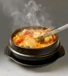 통나무집사람들 게국지 밀키트 택배 2-3인분 캠핑용 꽃게탕 : 통나무집사람들