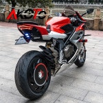 QJMOTOR SRK921 RR 오토바이 테일 타이디 펜더 제거기 프레임 번호판 머드가드 배플 : 시그마켓10