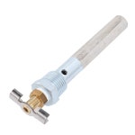 RV 온수기 양극 로드 배수 밸브 포함 11.4 x 1.3cm(4.5 1/2인치) NPT 퀵 드레인 디자인 교체 Atwood 온수기용 : Atelier Luna