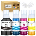 엑서커스 GI-21 잉크 병, G1220 G1230 G2260 G2270 G3260 G3260 G3262 G3270 G3272 G3290 G4270 G4280 블랙 /1 시안 /1 : 케이엠삼이