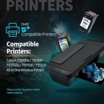 JINTUM 260 및 261 잉크 카트리지, TS6420a TS6420 TR7020a TR7020 TS5320 프린터 잉크용 260XL 및 261XL 잉크 카트리지와 호환 블랙... 