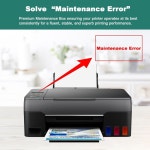 픽스마 G620 G3260 G1220 G2160 G3160 G2260 G3360 G1420 G2420 프린터용 MC-G02 유지보수 카트리지, 대용량, 새 칩 MCG02 MC-G0... 