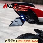 QJMOTOR SRK921 RR 오토바이 테일 타이디 펜더 제거기 프레임 번호판 머드가드 배플 : 시그마켓10