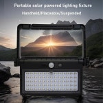 태양열 발전 야외 휴대용 완벽방수 다기능 접이식 램프 텐트 캠핑 조명 : 지성전기