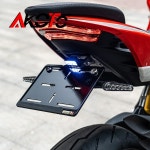 QJMOTOR SRK921 RR 오토바이 테일 타이디 펜더 제거기 프레임 번호판 머드가드 배플 : 시그마켓10