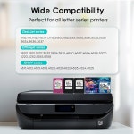 HP63용 Eco Victor 63XL 잉크 카트리지 교체 HP63 잉크 63 XL 3830 4650 4520 4512 4512 4652 5252 5252 5258 3630 363 : 케이엠삼이