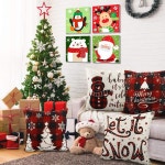 및 숫자 키트별 크리스마스 페인트 4팩(프레임 포함), 캔버스에 숫자 키트별 귀여운 크리스마스 페인트, 초보자용 심플 아크릴 유화, 홈 월... 