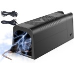 전기 마우스 트랩 재퍼, 재충전 가능한 쥐 실내 가정용, 효과적인 빠른 처치, 재사용 야외 다락방 창고 주방용 설치류 재퍼 킬러, 터치 금지... 