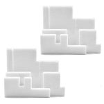 FlixGrdy Waste Ink Tank Sponge Pad Compatible with G1000 G1100 G1200 G1300 G1800 G1810 G2000 G2100 : 케이엠삼이