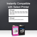 901 901 901XL 901 XL 블랙/컬러 콤보 팩용으로 재제조된 901 잉크 카트리지 OfficeJet J4550 J4680 J4540 J4524 J4525 J4500 J4... 