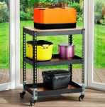 이동식 트롤리 선반 바퀴달린 틈새 세탁실 수납장 3단 200200330 : 성일산업