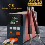 801H 3500A 스폿 용접기 배터리 알루미늄 니켈 리튬 철 인산염 고전류 21KW 기계 : 가온무역.