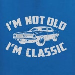 와일드 바비 나는 늙지 않았어 클래식 빈티지 자동차 웃긴 선물 아빠 아빠를 위한 유머 유니 크루넥 스웨트셔츠 Black Small : darius013