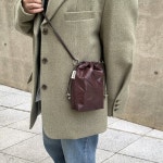 [잭코백] Glazed Mini bag 글레이즈드 미니백 BROWN : 마인띵스