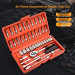 크로스보더 자동차 수리 도구 세트 46 53 대형 소형 12 부품 상자 탄소강 1 샤오페이 12 세트 : 바른길가게