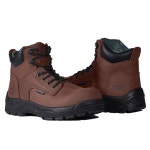 골든 리트리버 6인치 스틸 토 워크 부츠 저항성, 쿨맥스, F2413-18 및 남성용, 오일 부츠, 편안함, ASTM 방지 G6755-G6955 미끄럼 방수... 