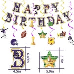 축구 생일 파티 장식 배너와 슈퍼볼 및 게임데이 테일게이트 장식을 위한 테마 용품(사전 끈) Chiefs 49ers red/gold : 유니픽엣지