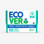 에코버 캡슐 세탁세제 라일락 생화장미 고농축 딥클린 18개입, 1개 : 에코버 공식스토어