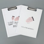 접이형 A4 클립보드 화일판 : 햇빛캠퍼