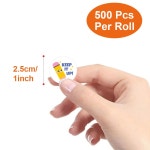 500개/롤 1인치 보상 스티커 유치원 학교 격려 학생 게임 문구 라벨 H0708-500pcs : 우리마을해외창고