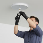 노벡스 블랙 슬림 일반 절연장갑 500V 천연고무 감전방지 작업장갑 : 안전공구마트