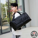 여자의 대용량 체육관 가방 스포츠 주말 로고 인쇄와 사용자 정의 수하물 : 루이글로벌21