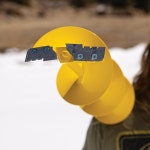 Jiffy 핸드 오거, 플립다운, 확장 가능, 8인치, 옐로우, 스틸, J4658 : 다잇다16