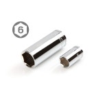 텍톤 3/8인치 드라이브 6점 소켓 및 래칫 | 73피스(1/4-1인치, 세트, SKT15311 DS-8Q DS-EO 6-24mm) : 더하다15