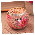 US 유리 모자이크 캔들홀더 럭셔리인테리어소품 : 현스토어77