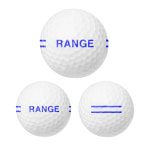 [새상품]국내생산 레인지볼 300개 파랑로고 2피스 연습용 골프공 골프존 스크린 인도어 연습장 : 주영로스트볼