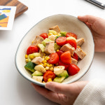 다온아토 온기 타원볼 23cm 볶음밥 카레 파스타 샐러드 일본 도자기 접시 : 다온아토