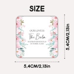 10/30/60PCS 5 4CM 립밤 스티커 립글로스 파티 선물 립밤 용기 용 라벨 Style01 5.4CM10PCs : 우리마을해외창고