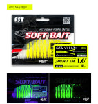 더블테일 새우향 첨가 마이크로 볼락웜 1.6인치 : 해상전투낚시