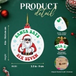 산타는 년 크리스마스 장 6가지 장 소녀를 6가지 선물 67가지 장... 소년 스타킹 장 스터퍼 장 크리스마스 청소년 위한 6가지 DS-UJ Bla : 겟어스