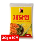 뉴슈가 설탕대체제 슈가 대체당 사카린 감미료 조미료 새당원 옥수수 삶을 30g, 10개 : 바른식자재