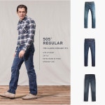 리바이스 505 레귤러 남성 청바지 00505-1064 2406 : 슈르가즘