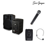 KANALS(카날스) 이동식 앰프 BK-1260 충전식 블루투스 행사용 야외용 앰프 : KANALS SHOP