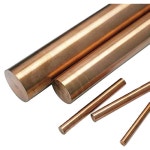 15mm 직경 9.85인치 길이 99.9 순수 구리 T2 Cu 금속 막대 실린더 : 밤장수