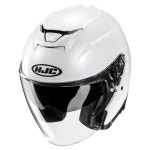 HJC 홍진 i31 화이트 오픈페이스 헬멧 아이31 오토바이 하이바 헬멧 : 88모토울산점