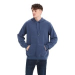 즈윔프 남성 풀오버 후드티, 스웨트셔츠, 55 대마 25 폴리에스터 20 텐셀 Copen Blue Medium : 미구대상회