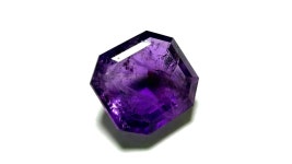 No.5093 천연 고퀄 자수정 다이야몬드커팅 3.5ct : 별운석 보물섬
