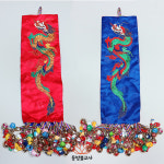 청홍 용 캐릭터 이북방울 (58방울) 무속용품 무속 법당 신당 신물 : 동방불교사