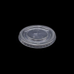 PET 98파이 평면 민자 플랫 리드 투명뚜껑 100개 : 삼진팩플러스