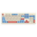앱코 AF108PRO ABKO x SOAI 콜라보 3모드 기계식 키보드 코랄블루, 세이야축 : 앱코 온라인스토어