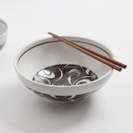 사비넝쿨 식기 8종 일식 분식 덮밥 국수 면기, 아이보리 : 주방차곡
